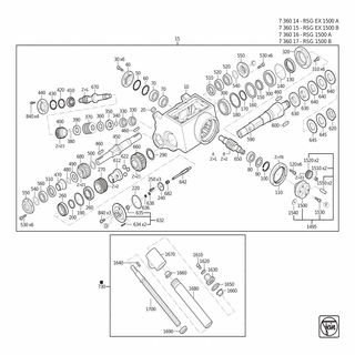 FEIN Stiftschraube | Ersatzteile für RSG 1500 A (50Hz, 400V) | 43007059080