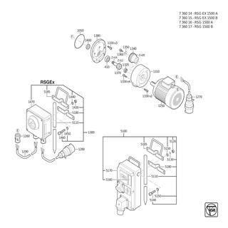 FEIN Stiftschraube | Ersatzteile für RSG 1500 A (50Hz, 400V) | 43007059080