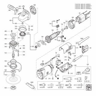 FEIN Spiralfeder | Ersatzteile für WSG 15-125 P (C) | 30901357005