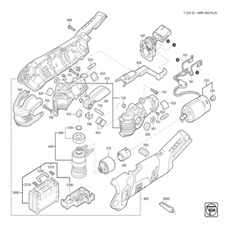 FEIN Motor | Ersatzteile für AMM 300 | 54114002920