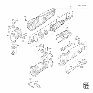 FEIN Kabeltülle | Ersatzteile für BSC 1.7 | 31413233000