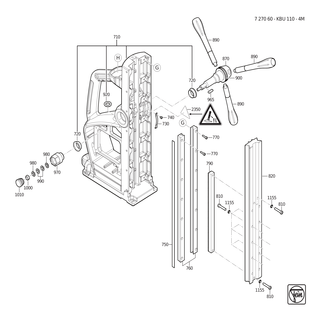 FEIN Schutzgitter | Ersatzteile f�r KBU 110-4 M | 31810308000