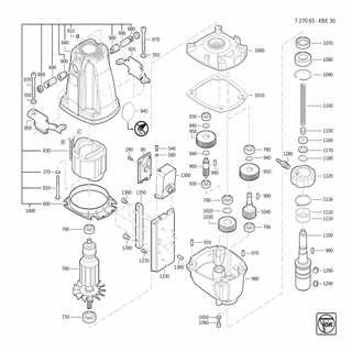 FEIN Elektronik | Ersatzteile für KBE 30 | 30798550090