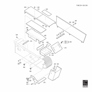 FEIN Hebel | Ersatzteile für GIS 150 | 39000001158