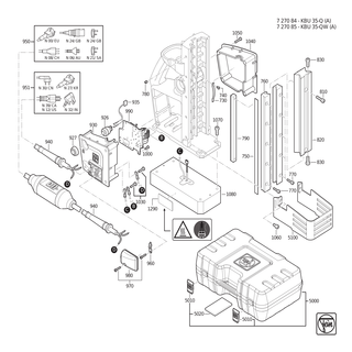 FEIN Hinweisschild | Ersatzteile f�r KBU 35 Q (A) | 32217552000