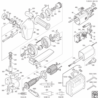 FEIN Nippel | Ersatzteile für BLS 3.5 (60Hz, 220V) | 32131001002