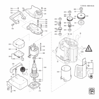 FEIN Schraube | Ersatzteile für KBB 40 (A) | 43098704100