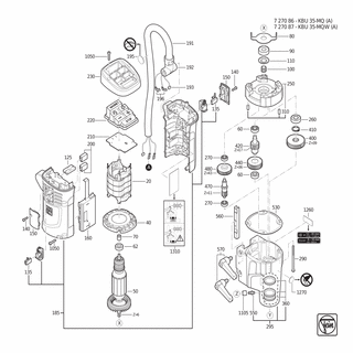 FEIN Klemme | Ersatzteile für KBU 35 MQW (A) | 30728445000