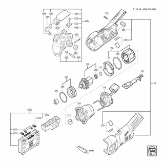 FEIN Druckstück | Ersatzteile für AMM 700 | 31415160000