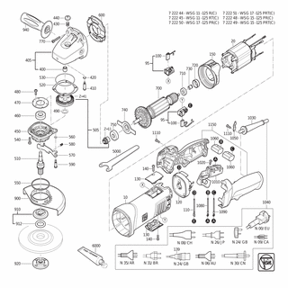 FEIN Kabelklemmstück | Ersatzteile für WSG 11-125 RT (C) | 32431043002