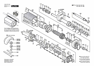 BOSCH Unterlegscheibe | Ersatzteile für GR.85 | 3600100043