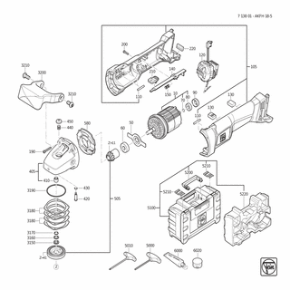 FEIN Elektronik | Ersatzteile für AKFH 18-5 | 30762587990