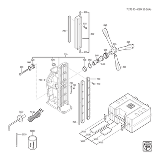 FEIN Magnetfuß | Ersatzteile für KBM 50 Q (A) | 33216056000