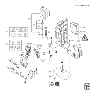 FEIN Magnetfuß | Ersatzteile für KBM 50 Q (A) | 33216056000