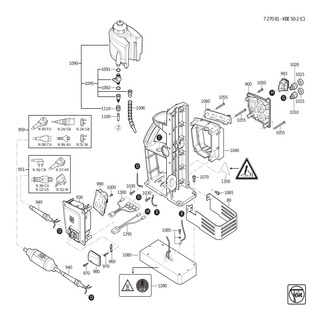 FEIN Getriebegeh�use | Ersatzteile f�r KBE 50-2 (C) | 31508289020