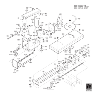 FEIN Schraube | Ersatzteile für GRIT GIR | 39000001086