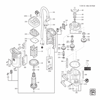 FEIN Elektronik | Ersatzteile für KBU 35 PQW | 30762612990