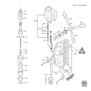 FEIN Elektronik | Ersatzteile für KBU 35 PQW | 30762612990