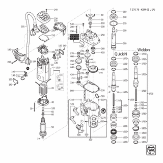 FEIN Schraube | Ersatzteile für KBM 65 U (A) | 43072010009