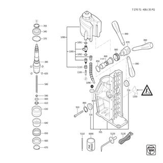 FEIN Schutzschlauch | Ersatzteile für KBU 35 PQ | 31414072000