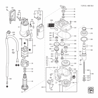FEIN Anker 50H230V | Ersatzteile für KBE 50-2 | 53279005230