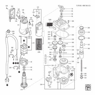 FEIN Passfeder | Ersatzteile für KBE 50-2 (C) | 40221061003