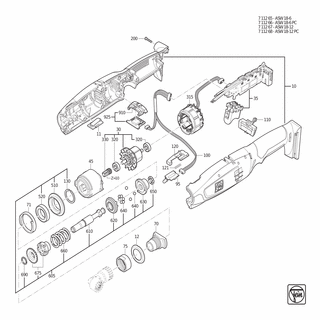 FEIN Elektronik | Ersatzteile für ASW 18-12 PC (12-18V) | 30762527990