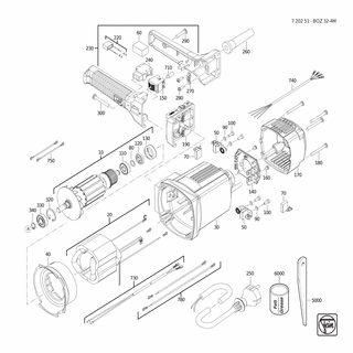 FEIN Elektronik | Ersatzteile für BOZ 32-4 M | 31349014000
