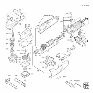 FEIN Linsenschraube | Ersatzteile für BGM (50/60Hz, 220/230V) | 43041039999