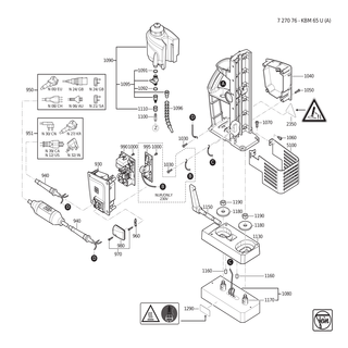 FEIN Passfeder | Ersatzteile fr KBM 65 U (A) | 40221067009