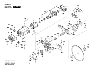 BOSCH Klemmeinheit | Ersatzteile für GTS 635-216 | 1609B05657