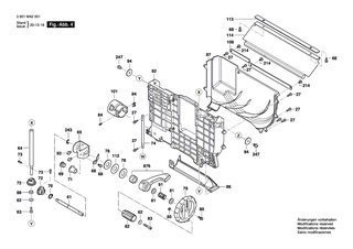 BOSCH Schraubleiste | Ersatzteile f�r GTS 635-216 | 1609B06704