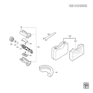 FEIN CCG 18-115 BLPD-SEC (18V) - 71200900940