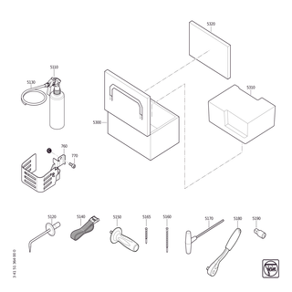 FEIN Schlauch | Ersatzteile f�r KBC 36 (50-60Hz, 220-230V) | 31414066000