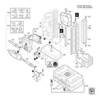 FEIN Aufbewahrungskasten | Ersatzteile f�r KBU 35 MQW (B) (50-60Hz, 220-230V) | 33901174060
