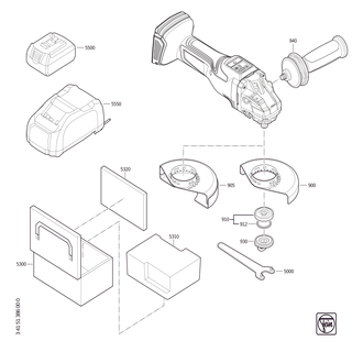 FEIN Schutzhaube | Ersatzteile f�r CCG 18-125-15 AS | 31324000441