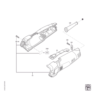 FEIN Schraube | Ersatzteile f�r MM 500 (50-60Hz, 220-230V) | 43074010000