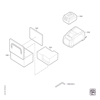 FEIN Elektronik | Ersatzteile f�r ABSS 18 1.6 E AS (18V) | 30762663990