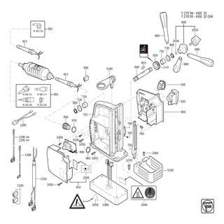 FEIN Luftleitring | Ersatzteile f�r KBE 32 (50-60Hz, 220-230V) | 31428208000