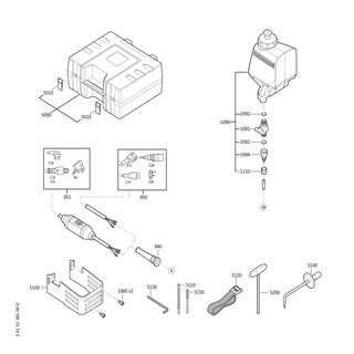 FEIN Zurrgurt | Ersatzteile f�r KBE 36 MAGSPEED (50-60Hz, 220-230V) | 32174008007