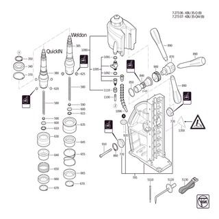 FEIN Mutter | Ersatzteile f�r KBU 35 Q (B) (50-60Hz, 220-230V) | 42015000000