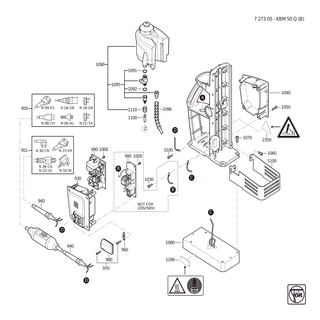FEIN Zylinderschraube | Ersatzteile f�r KBM 50 Q (B) (50-60Hz, 220-230V) | 43033064066