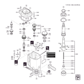 FEIN Bolzen | Ersatzteile f�r KBU 110-4 M (A) (50-60Hz, 220-230V) | 30217177006