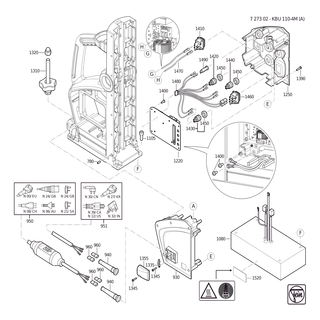 FEIN Ersatzschlauch | Ersatzteile f�r KBU 110-4 M (A) (50-60Hz, 220-230V) | 31414054008