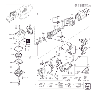 FEIN Gasdruckfeder | Ersatzteile f�r GHB 15-50 (A) (50-60Hz, 220-230V) | 39000004758