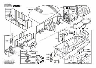 BOSCH Schalter | Ersatzteile für AQUATAK 100 | F016F03333