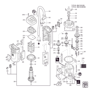 FEIN Welle, verzahnt | Ersatzteile f�r KBU 35-2 Q (B) (50-60Hz, 220-230V) | 33761002000