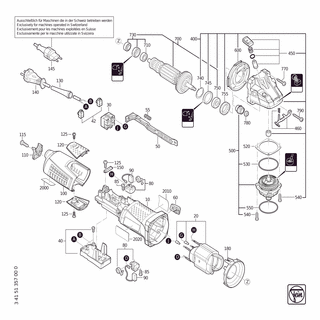 FEIN Kohlebrstensatz | Ersatzteile fr CG 17-125 | 31324000035