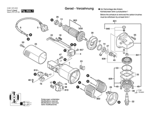 BOSCH GWS 600 - 06013750X5