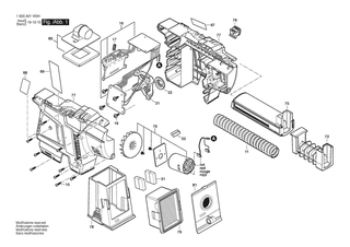 BOSCH GDE18V-26 D - 1600A01W0H